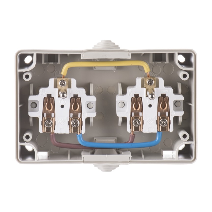 Buiten Stopcontact FRENCH 250V/16A IP44 2Z