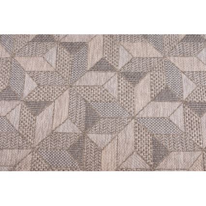 Buiten vloerkleed ORIA 120x170 cm grijs/beige