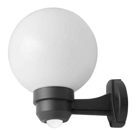 Buiten wandlamp met sensor PARK 1xE27/60W/230V