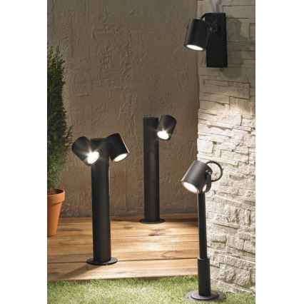 Buiten wandlamp PINO 1xGU10/10W/230V IP44