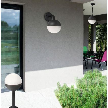 Buiten wandlamp ULSA 1xE27/12W/230V IP44