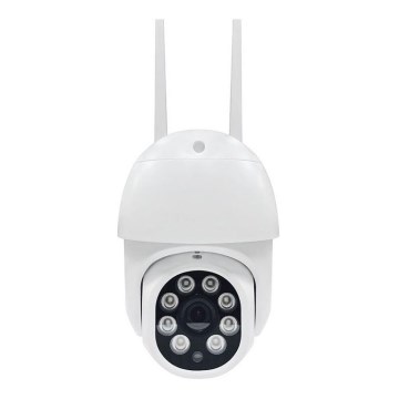 Buitencamera met sensor, IP65-behuizing, Wi‑Fi en Tuya