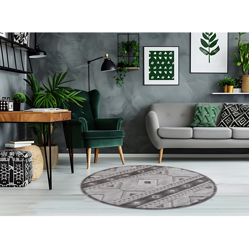 Buitenkleed CHIARA 120 cm grijs