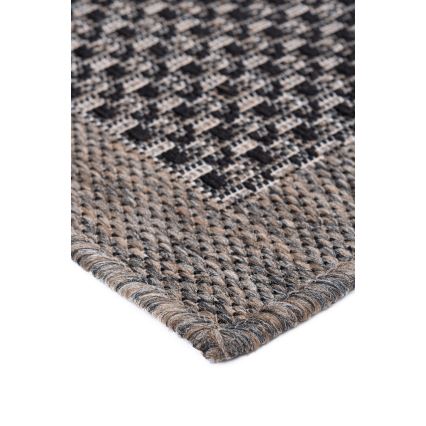 Buitenkleed EXPRESS 60x100 cm bruin/zwart