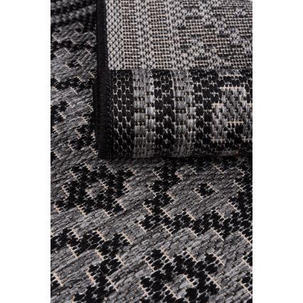 Buitenkleed EXPRESS NEW OUTDOOR 160x220 cm antraciet/grijs