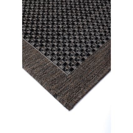 Buitenkleed EXPRESS NEW OUTDOOR 80x150 cm antraciet/bruin
