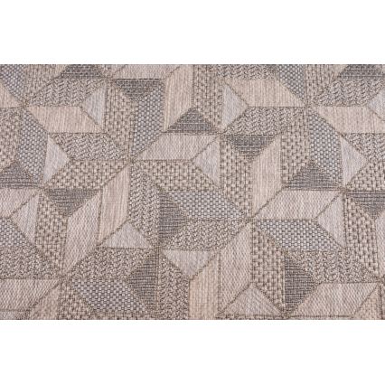 Buitenkleed ORIA 70x140 cm grijs/beige