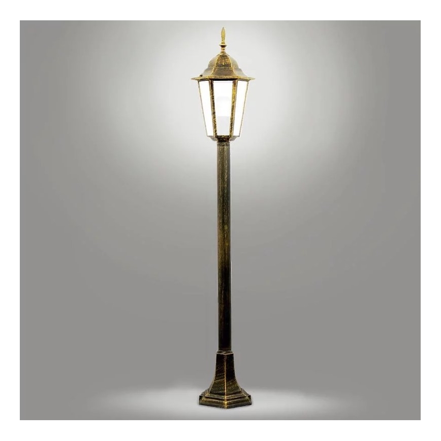 Buitenlamp 1xE27/20W/230V IP43 96,5 cm patina