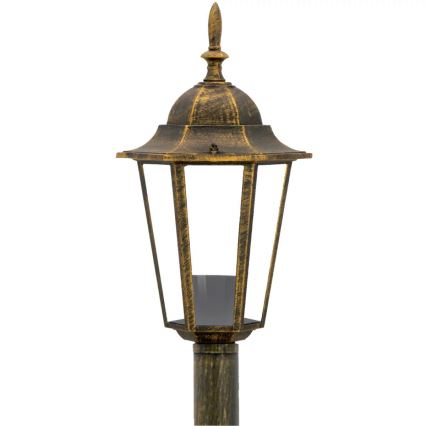 Buitenlamp 1xE27/20W/230V IP43 96,5 cm patina