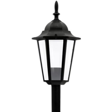 Buitenlamp 1xE27/20W/230V IP43 96,5 cm zwart