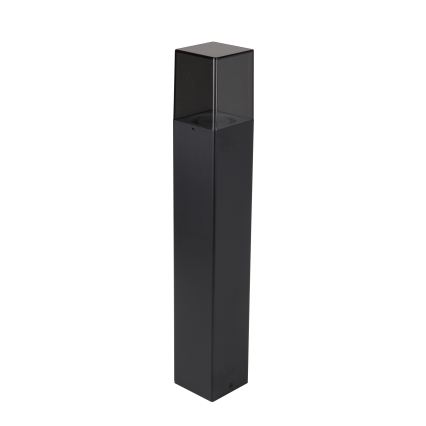 Buitenlamp 1xE27/40W/230V IP44 50 cm zwart/rookglas