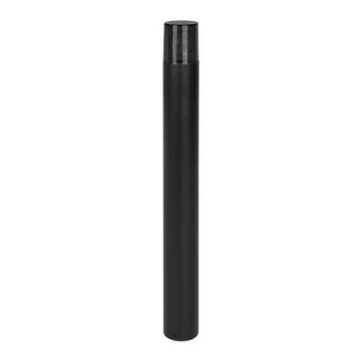 Buitenlamp 1xE27/40W/230V IP44 80 cm zwart/gerookt