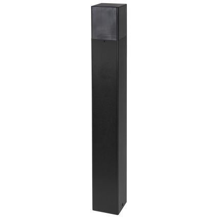 Buitenlamp 1xE27/40W/230V IP44 80 cm zwart/rookglas