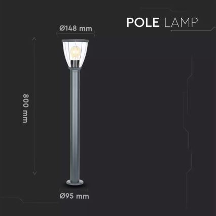 Buitenlamp 1xE27/40W/230V IP44