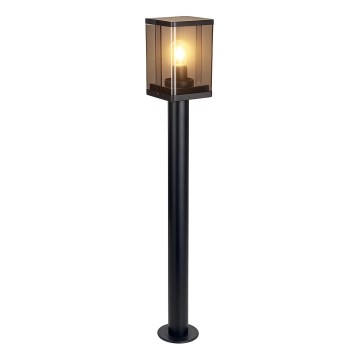 Buitenlamp 1xE27/60W/230V IP44 zwart/rookbruin