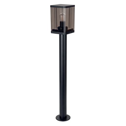 Buitenlamp 1xE27/60W/230V IP44 zwart/rookbruin