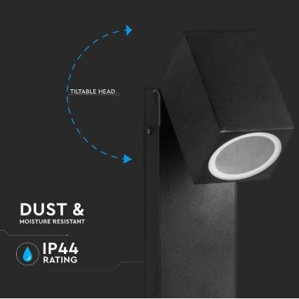 Buitenlamp 1xGU10/35W/230V IP44