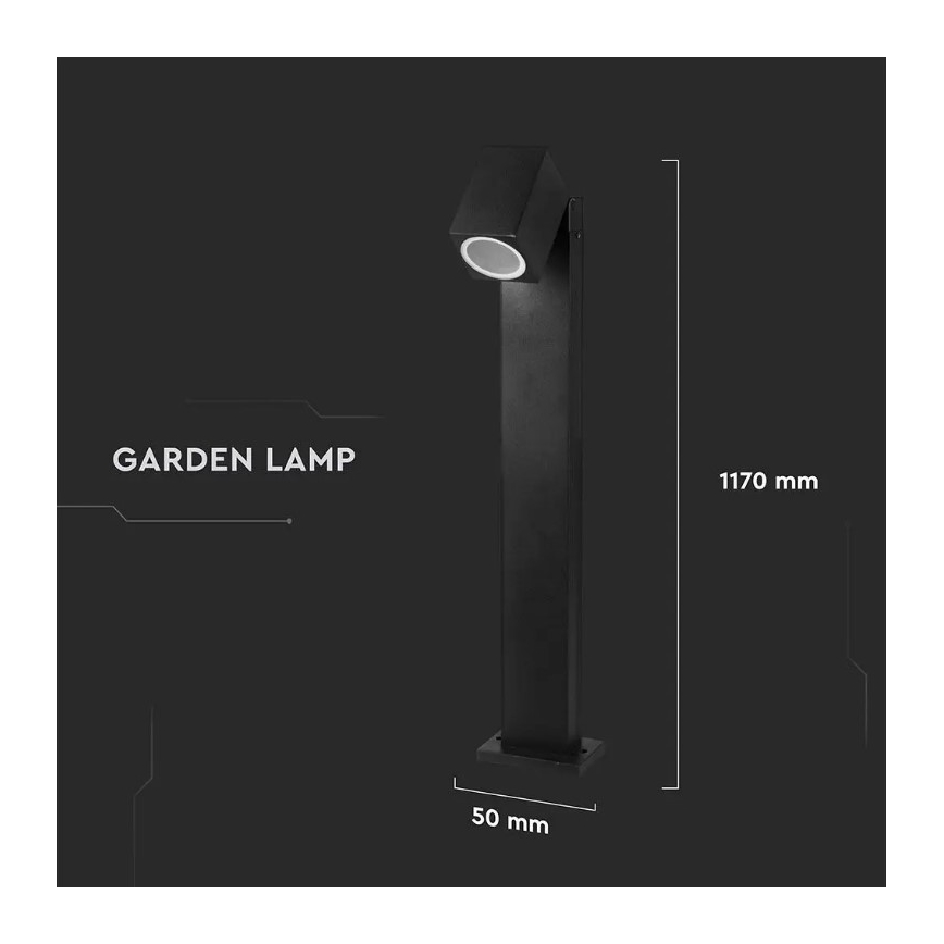 Buitenlamp 1xGU10/35W/230V IP44