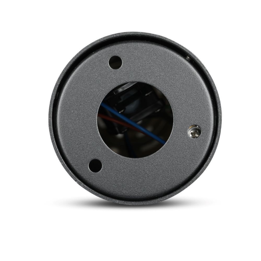 Buitenlamp 1xGU10/35W/230V IP54 80 cm zwart