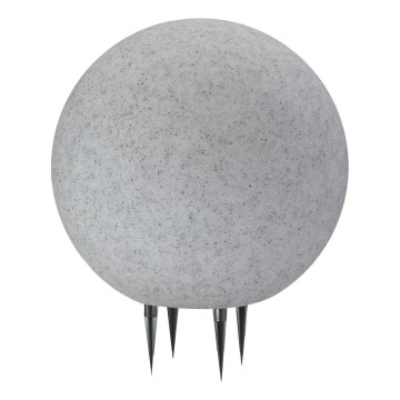 Buitenlamp ARGENTO 1xE27/15W/230V diameter 30 cm IP65 grijs