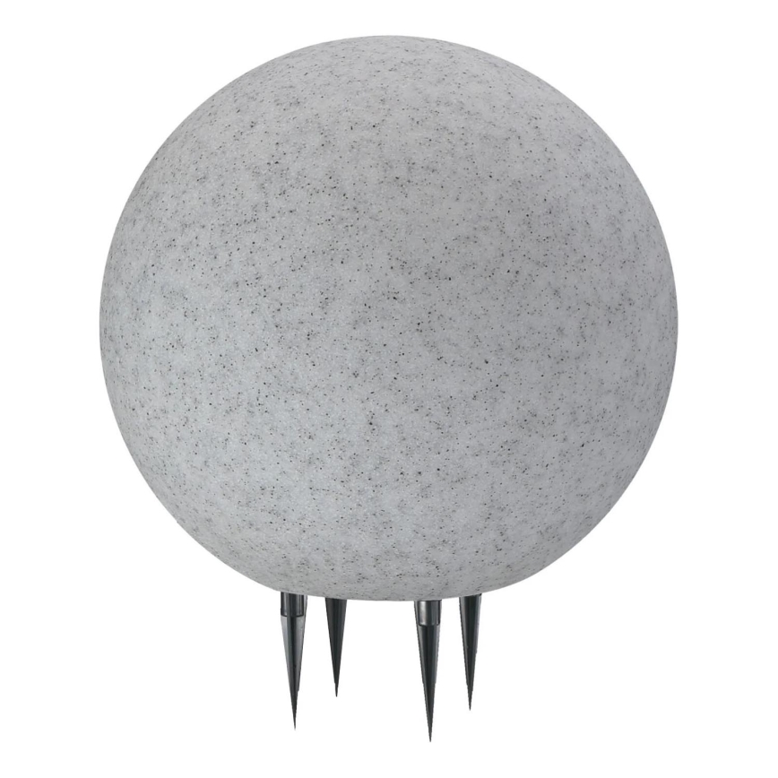 Buitenlamp ARGENTO 1xE27/15W/230V diameter 30 cm IP65 grijs