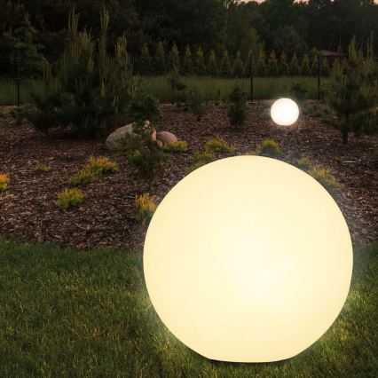 Buitenlamp ARGENTO 1xE27/15W/230V diameter 30 cm IP65 wit