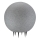 Buitenlamp ARGENTO 1xE27/15W/230V diameter 50 cm IP65 grijs