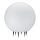 Buitenlamp ARGENTO 1xE27/15W/230V diameter 50 cm IP65 wit