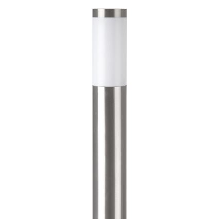 Buitenlamp BROOKLYN 1xE27/60W/230V 45 cm IP44 mat chroom
