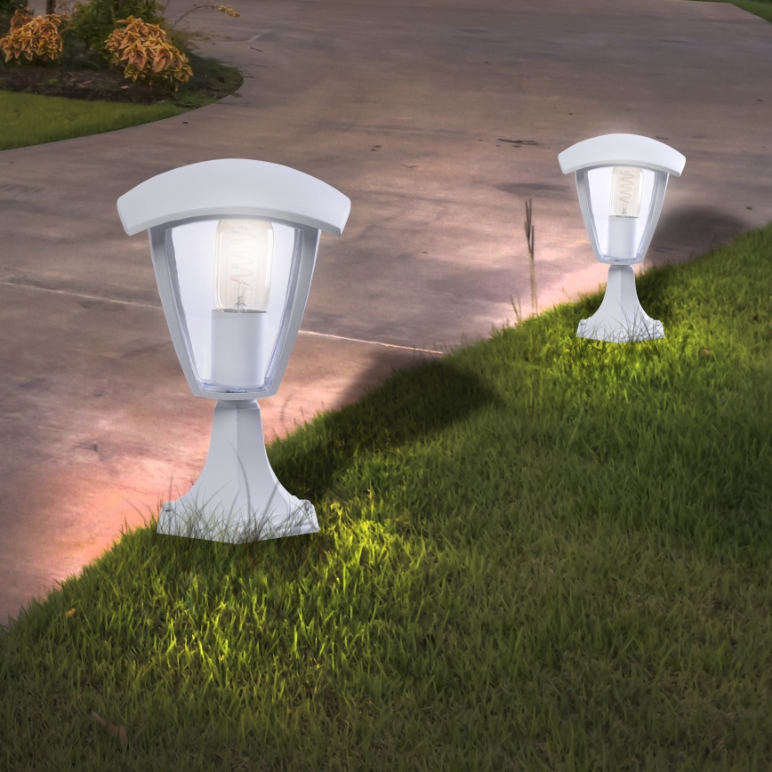 Buitenlamp FOX 1xE27/40W/230V IP44 wit
