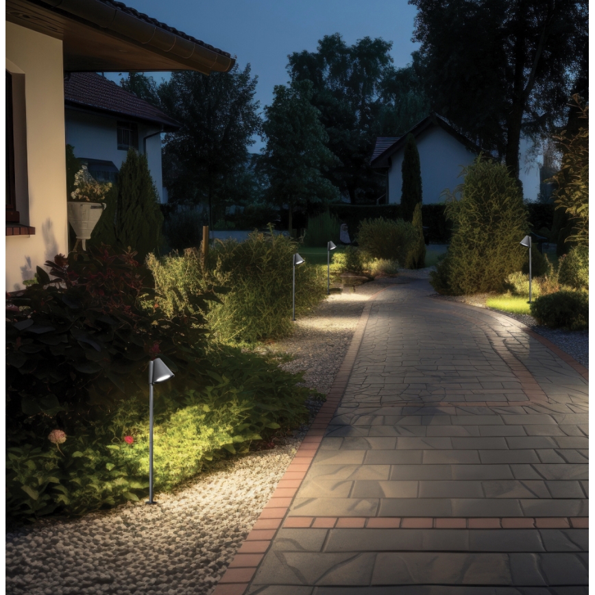 Buitenlamp GILBERT 1xGU10/20W/230V IP65 antraciet
