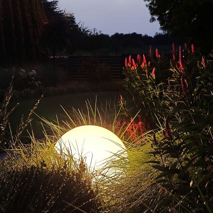 Buitenlamp GLOBO 1xE27/60W/230V diameter 40 cm IP44