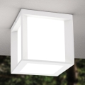 Buitenlamp HENRY 1xE27/15W/230V 16x16 cm IP44 wit