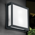 Buitenlamp HENRY 2xE27/15W/230V 26x26 cm IP44 antraciet