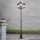 Buitenlamp KENZO 3xE27/100W/230V IP44 brons/patina