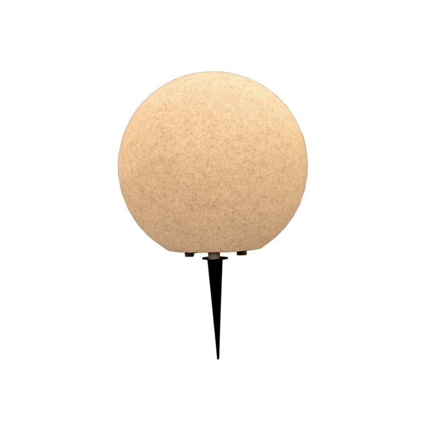Buitenlamp KULA 1xE27/60W/230V Ø 30 cm IP44 grijs