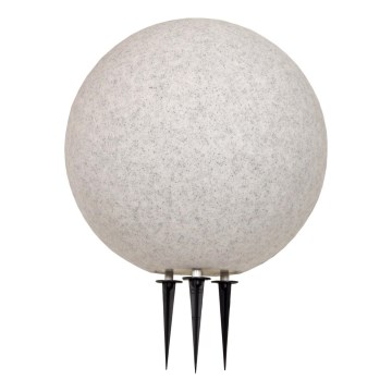 Buitenlamp KULA 1xE27/60W/230V Ø 40 cm IP44 grijs