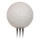 Buitenlamp KULA 1xE27/60W/230V Ø 40 cm IP44 grijs
