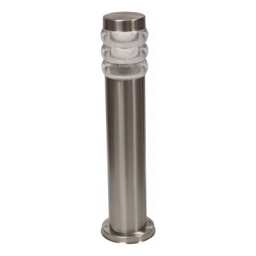 Buitenlamp LULA 1xE27/60W/230V 45 cm IP44 mat chroom