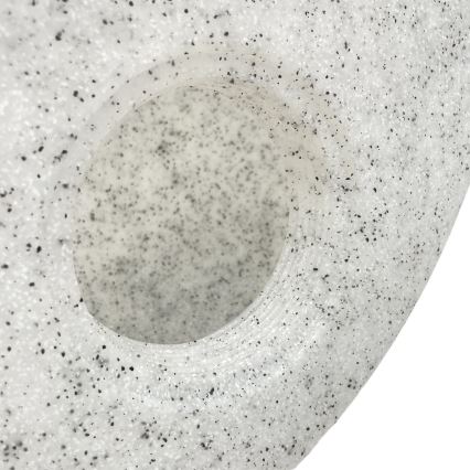 Buitenlamp LUMISTONE 1x E27, 15W, 230V, IP65, diameter 38 cm