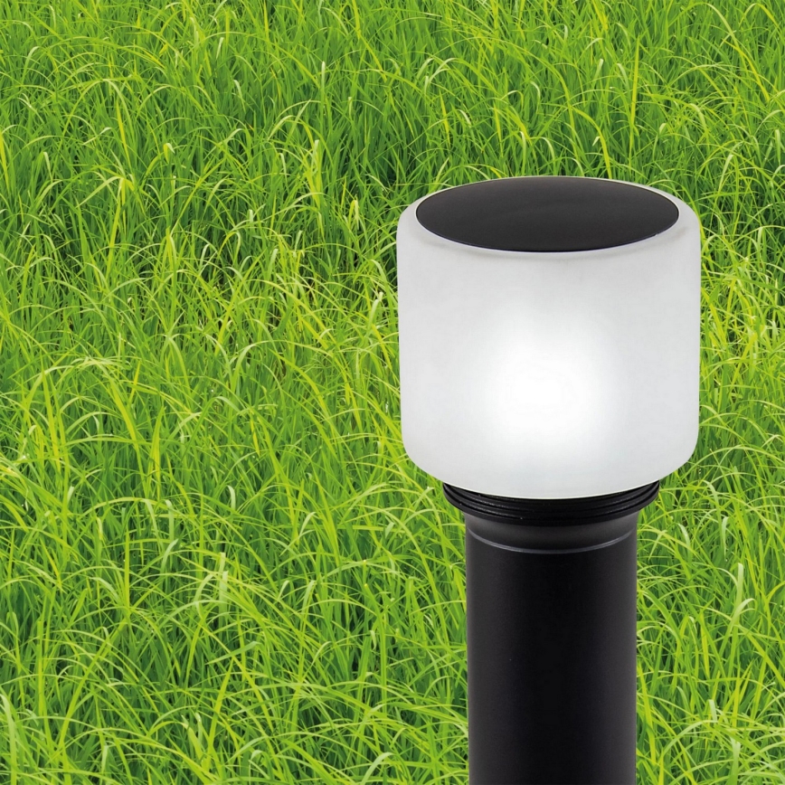 Buitenlamp MADRID 1xE27/12W/230V 40 cm IP44 zwart