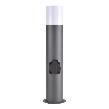 Buitenlamp met houder DALLAS 1xE27/12W/230V IP44 antraciet