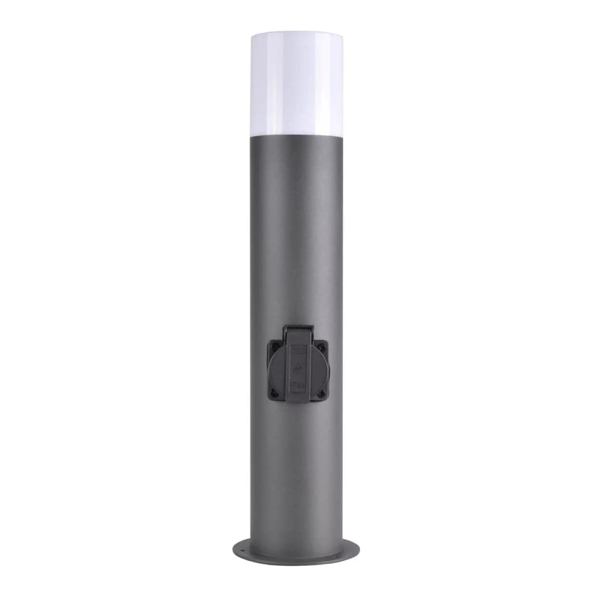 Buitenlamp met houder DALLAS 1xE27/12W/230V IP44 antraciet