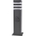 Buitenlamp met houder TEKSAS 1xE27/20W/230V 44 cm IP44 zwart