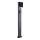 Buitenlamp met SCHUKO-stopcontact, 1x GU10 (10W, 230V), IP44, 80 cm, zwart