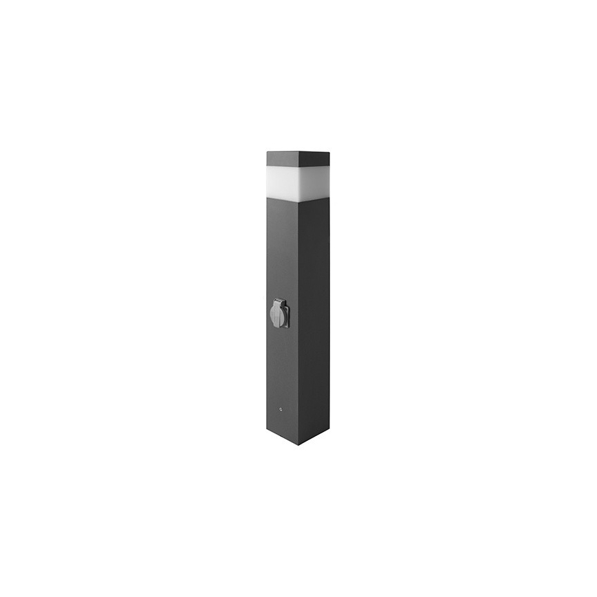 Buitenlamp met sensor en stopcontact GARD 1xE14/60W IP44