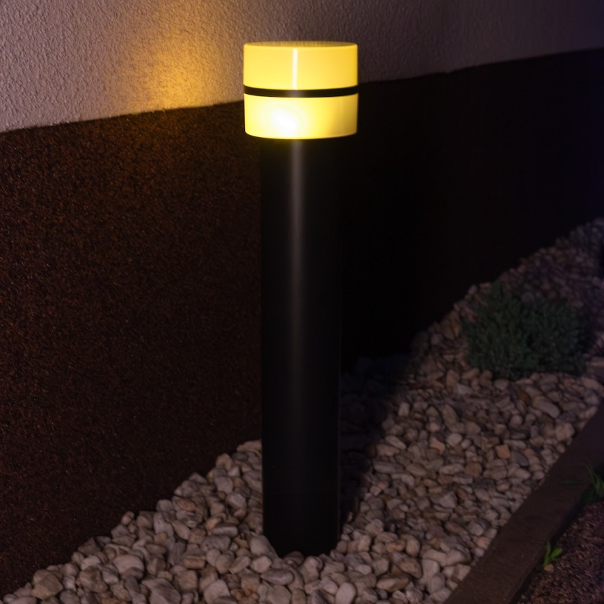Buitenlamp MIA 1xE27/60W/230V 50 cm IP44 zwart