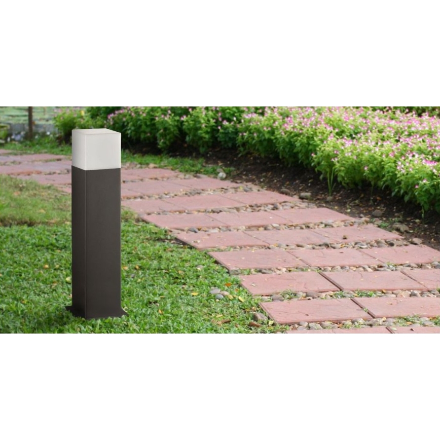 Buitenlamp NEW YORK 1xE27/12W/230V IP44 44 cm antraciet