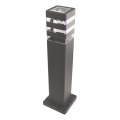 Buitenlamp SANTA 1x E27, max. 60 W, 230 V, 50 cm, IP54, antraciet