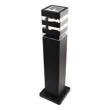 Buitenlamp SANTA 1xE27/60W/230V 50 cm IP54 zwart
